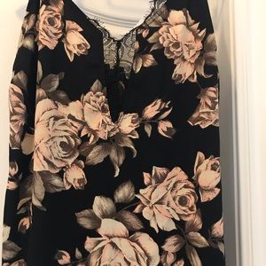 Floral slip dress